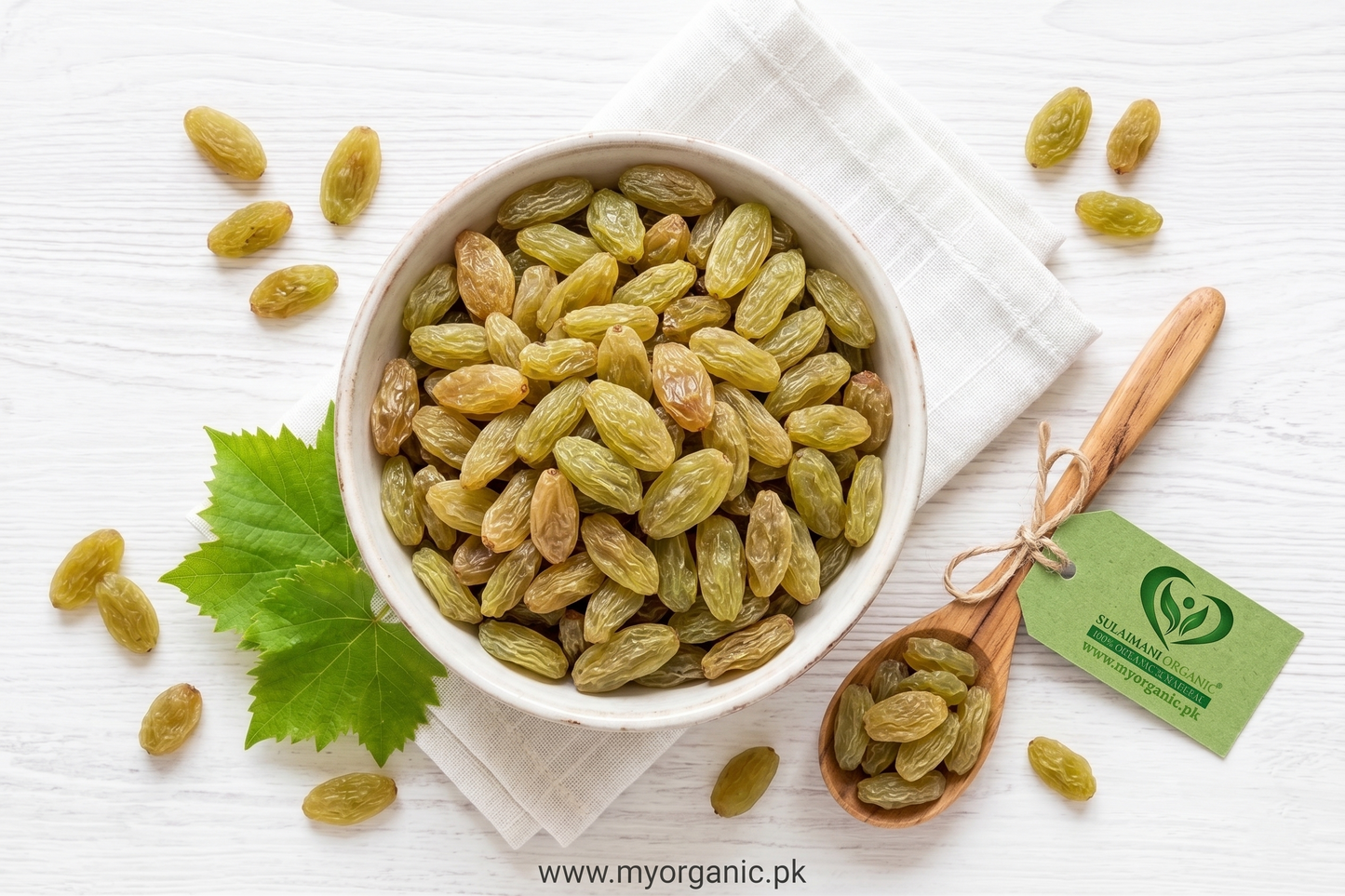Premium Green raisins (Sundar Khani Kishmish)