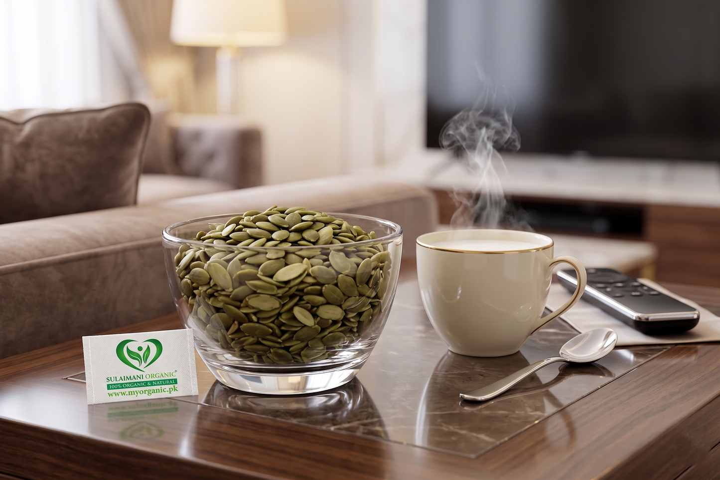 Premium Pumpkin seeds (Green Pepitas) Without Shell