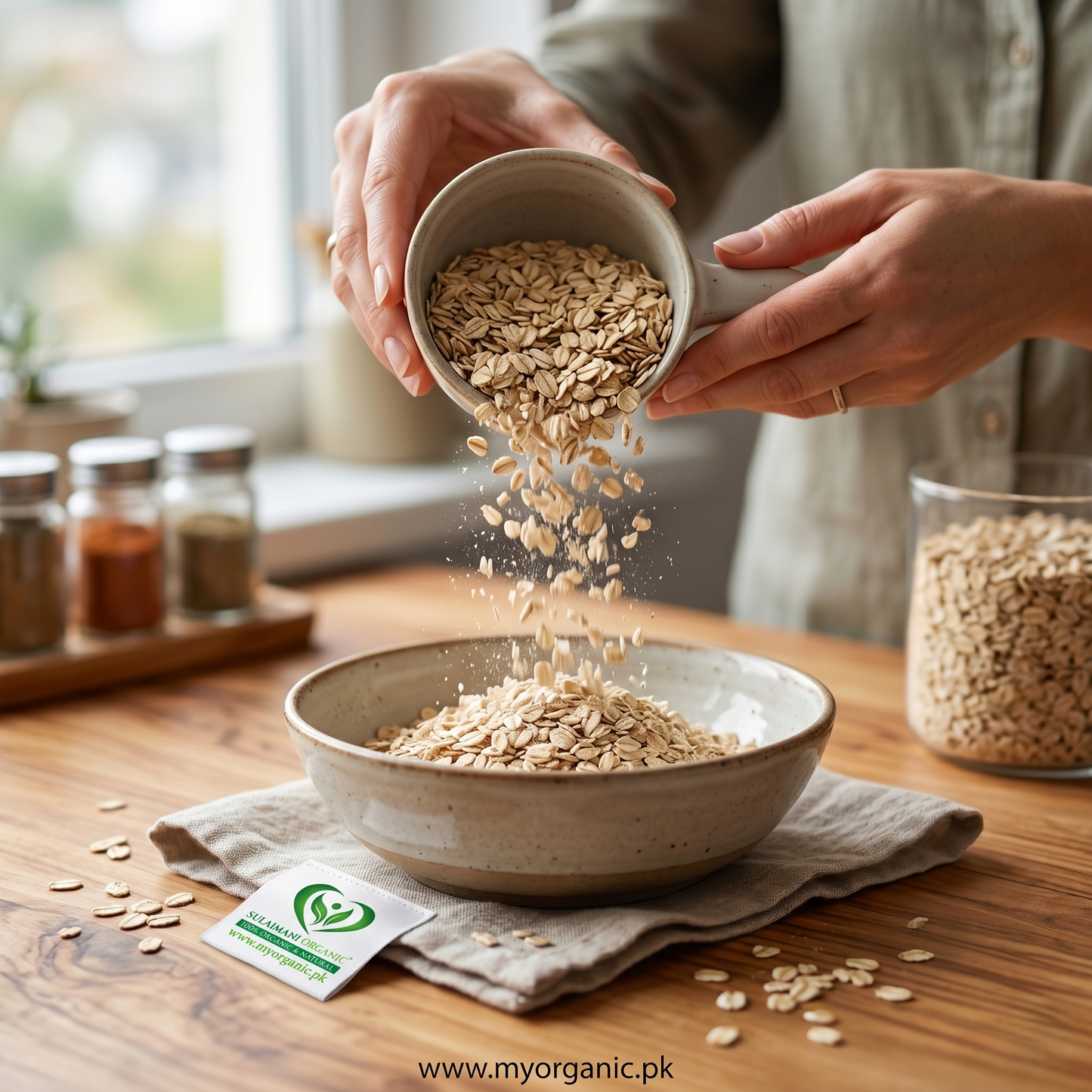 Premium Oats – Healthy Fiber-Rich Breakfast