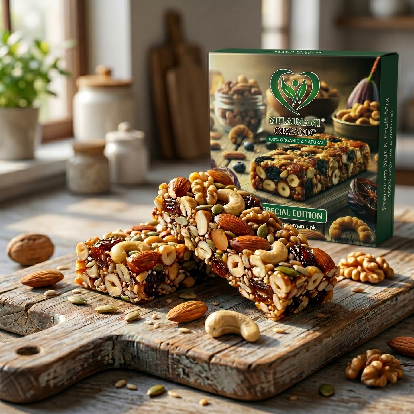 Energy Bar – 100% Natural Dry Fruit Bar | No Sugar