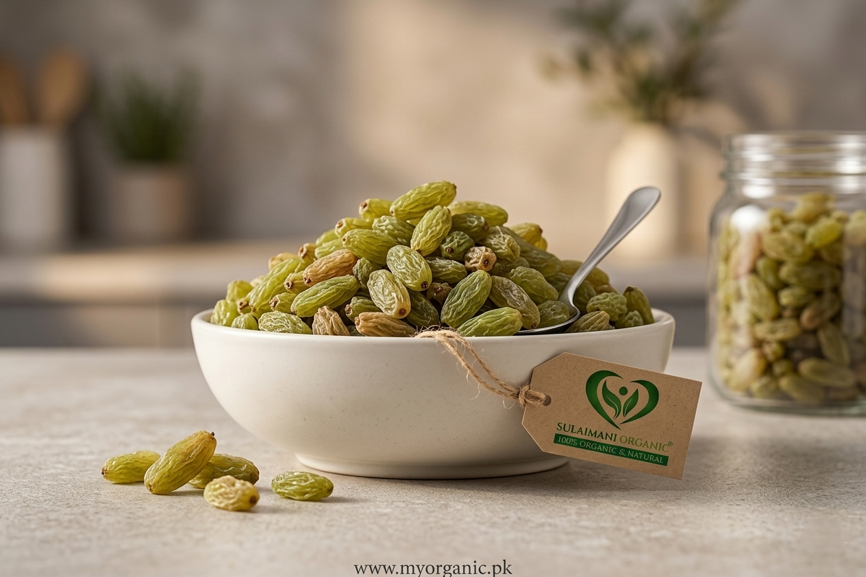 Premium Green raisins (Sundar Khani Kishmish)