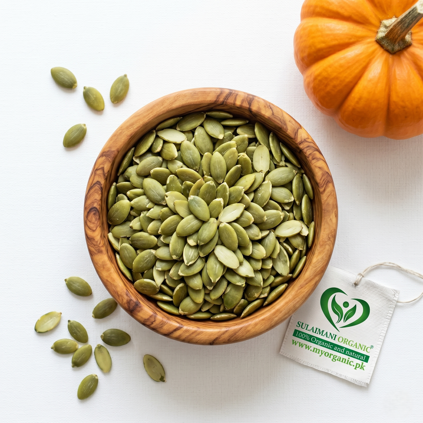 Premium Pumpkin seeds (Green Pepitas) Without Shell