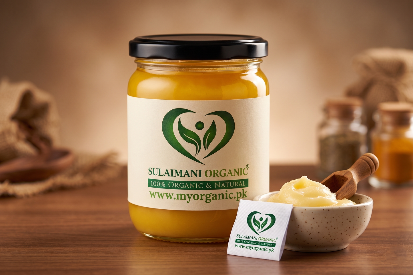 Ghee (Desi Cow) – Pure, Organic & Nutrient-Rich Traditional Ghee
