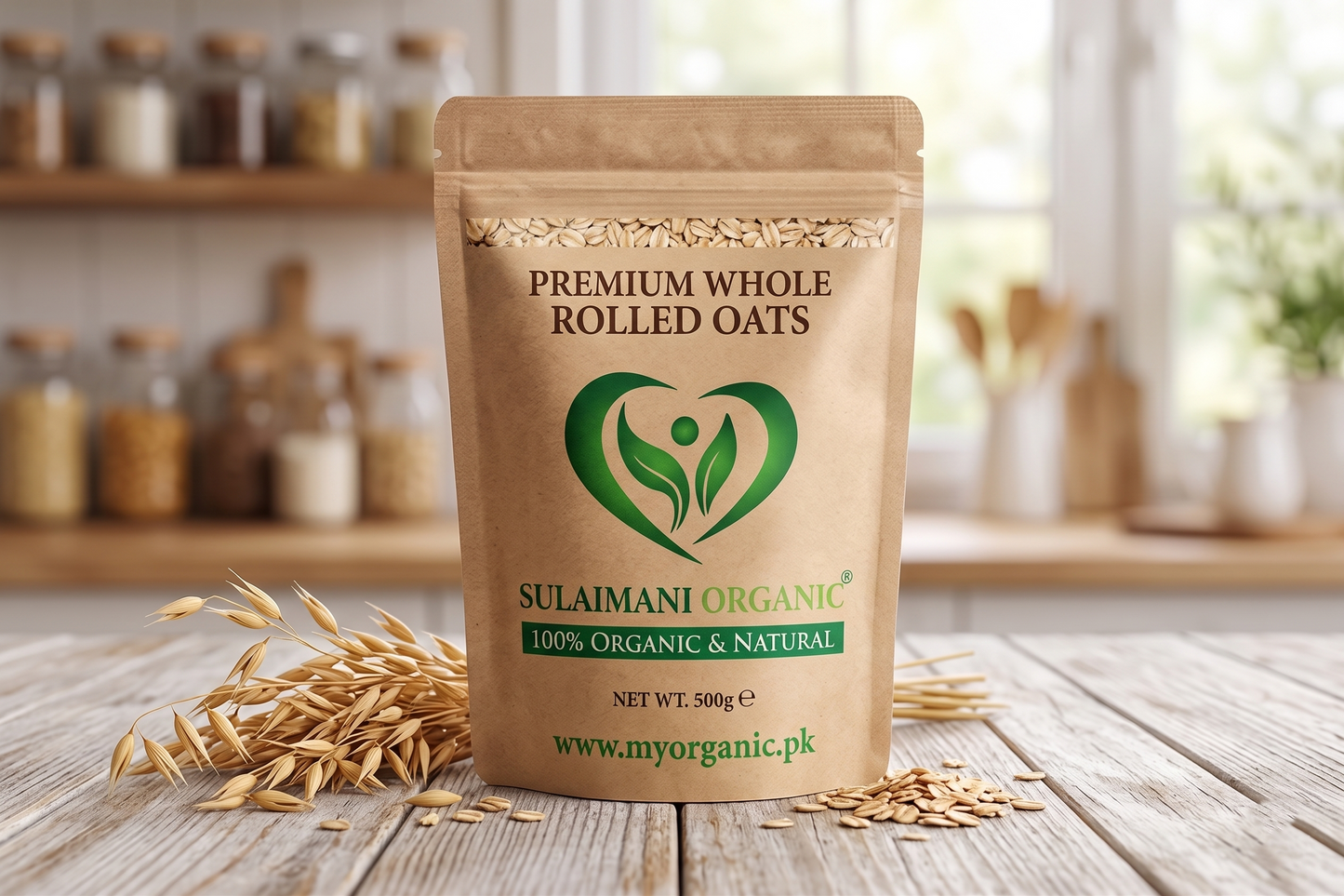 Premium Oats – Healthy Fiber-Rich Breakfast