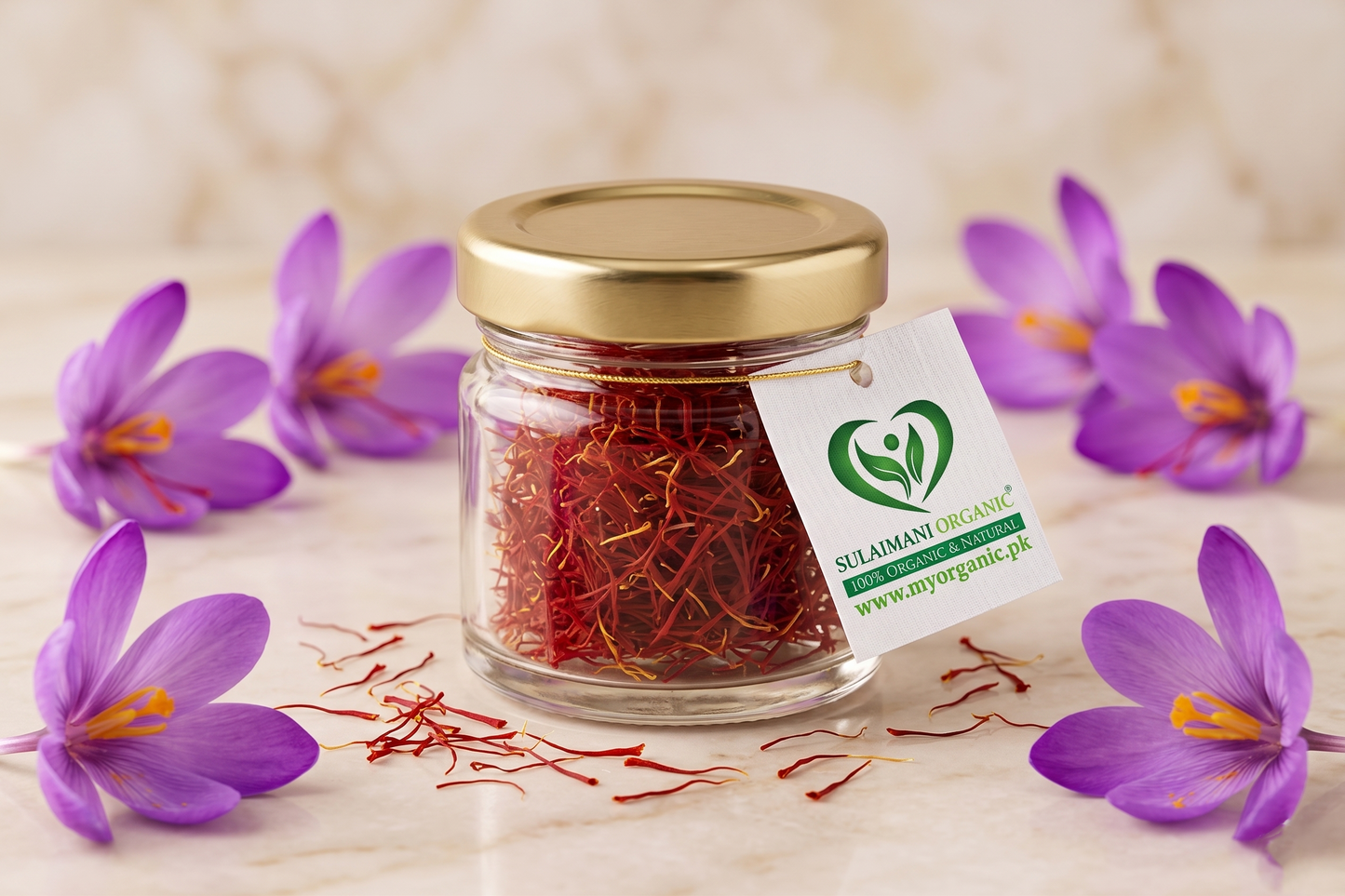 Premium Saffron (Kashmiri Zafran)