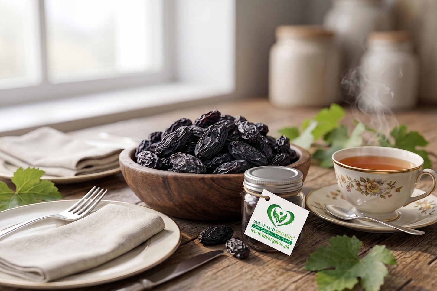 Premium Black raisins (Black Kishmish)