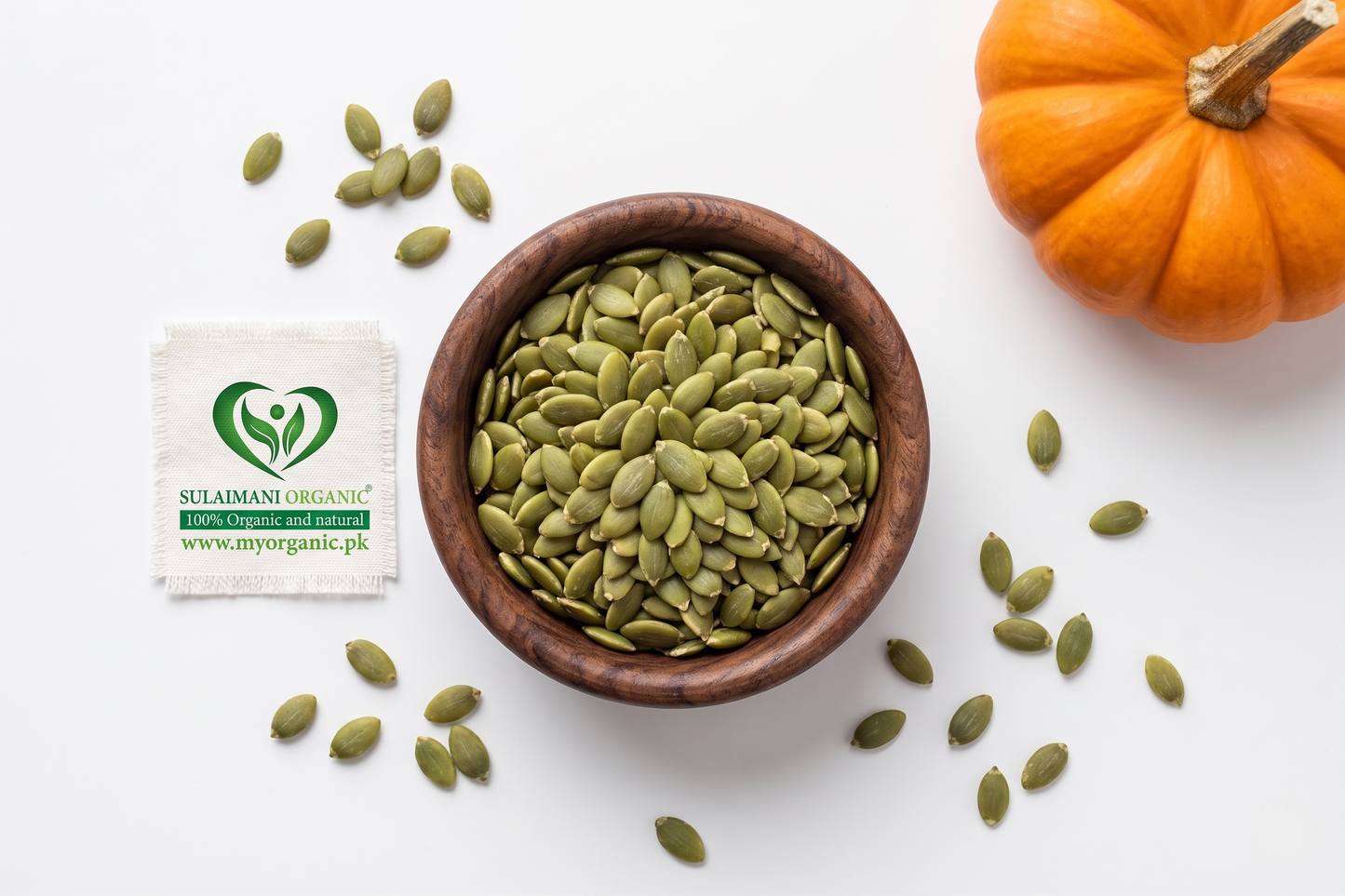 Premium Pumpkin seeds (Green Pepitas) Without Shell