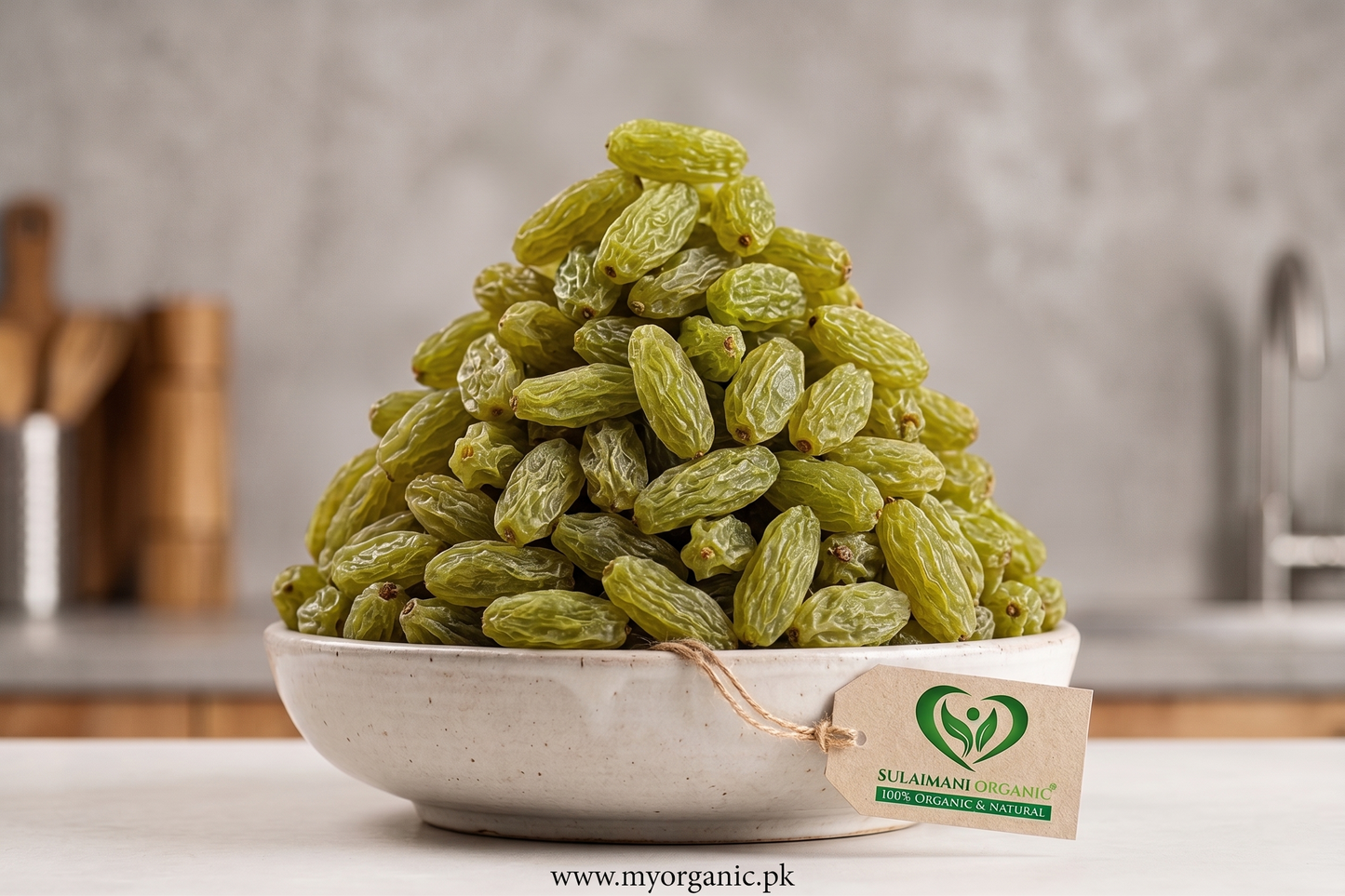 Premium Green raisins (Sundar Khani Kishmish)