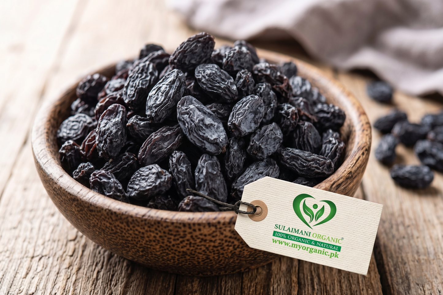 Premium Black raisins (Black Kishmish)