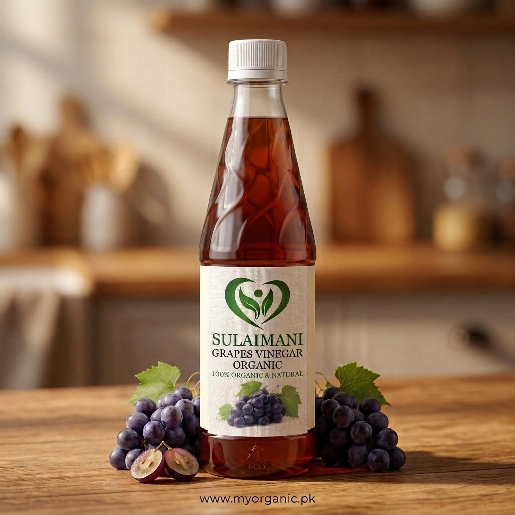 Organic Grape Vinegar 750ml – Natural & Premium | Sulaimani Organic