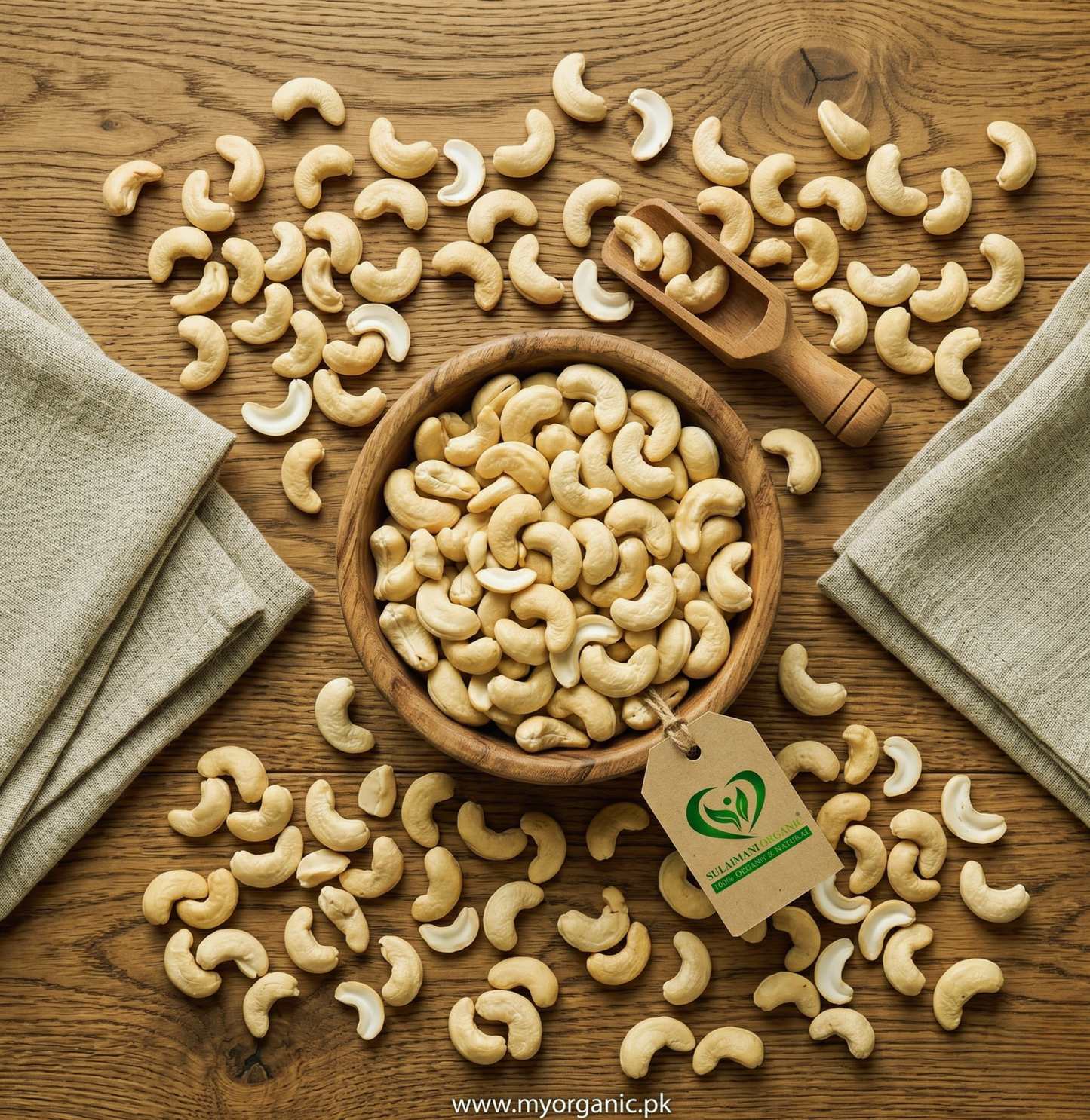 Premium Cashew nuts (Kaju) Non-Roasted